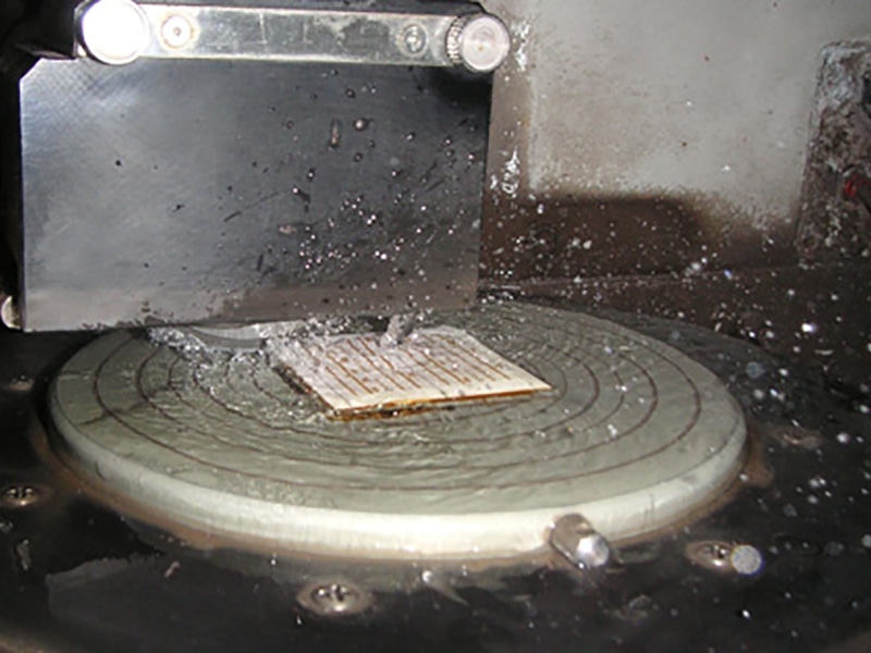 Wafer Dicing by diamond blade - dicing-grinding service